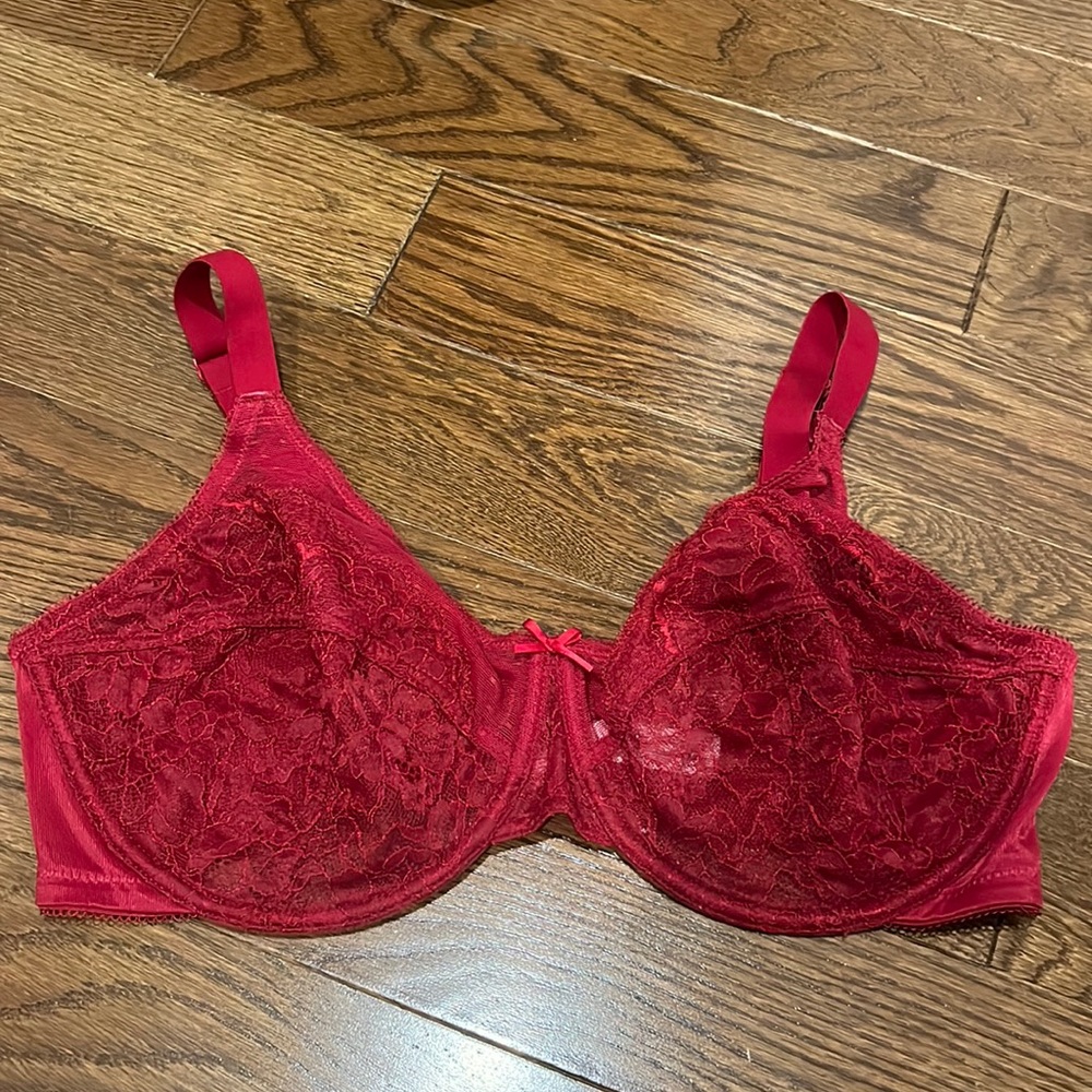 Hsia Red Lace Bra